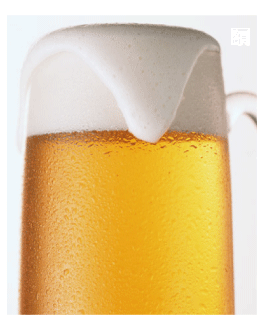 当宿自慢の生ビール